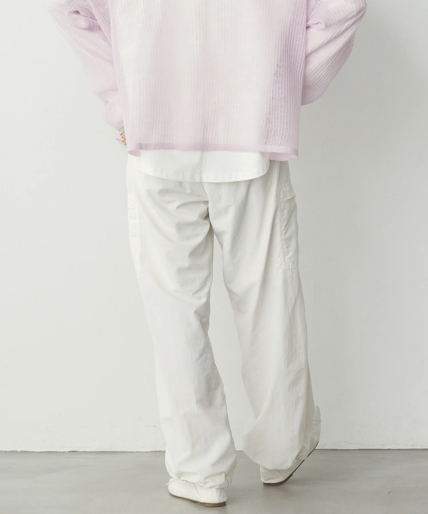 ナイロン カーゴパンツ