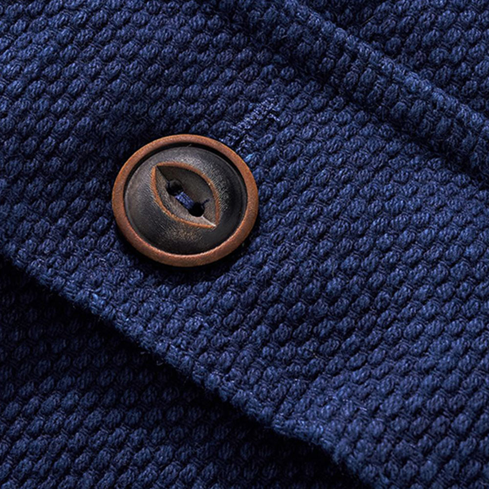 手作り藍染め刺し子　OG107ミリタリーパンツ