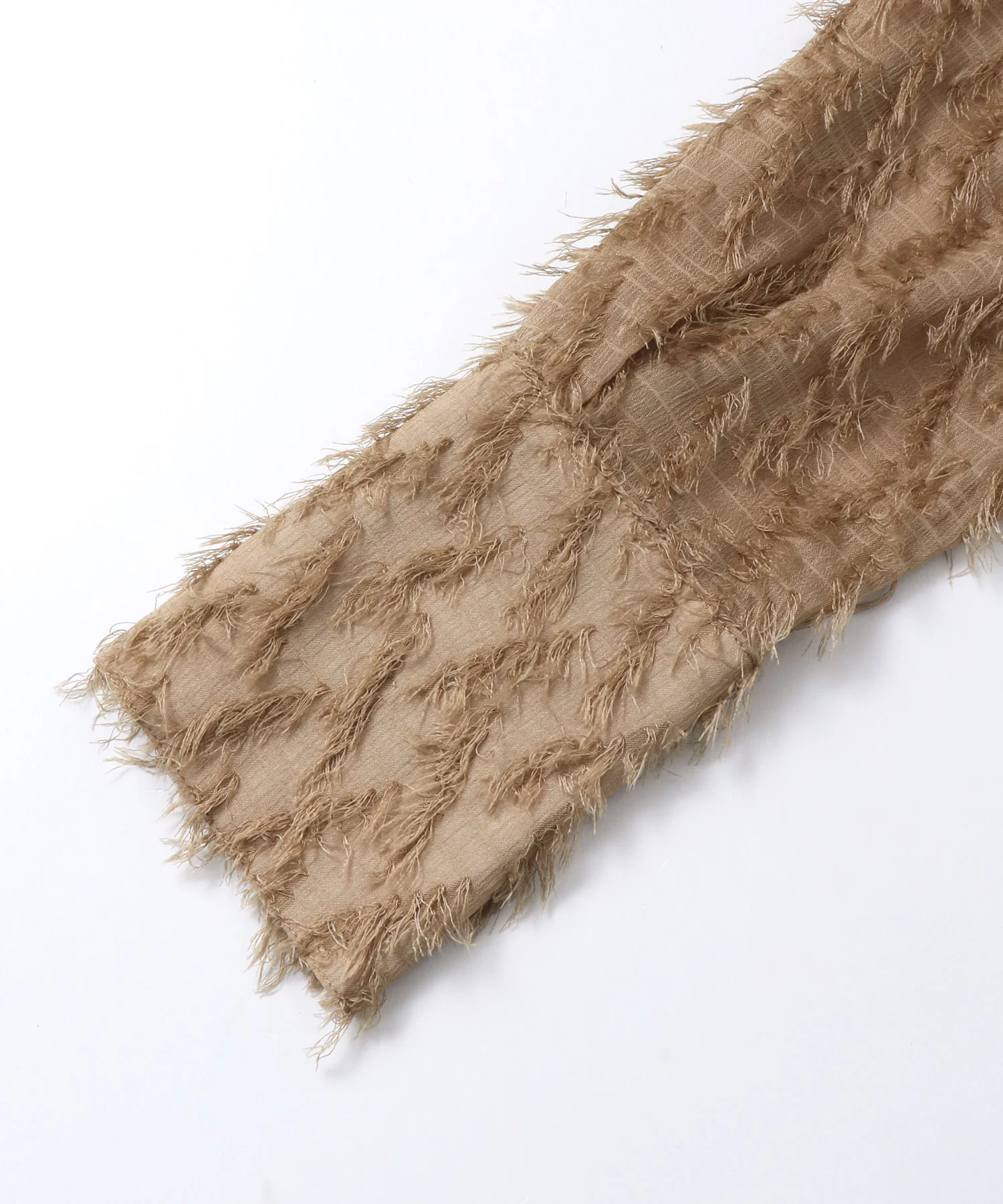 フェザーライク オーバーシアーシャツ