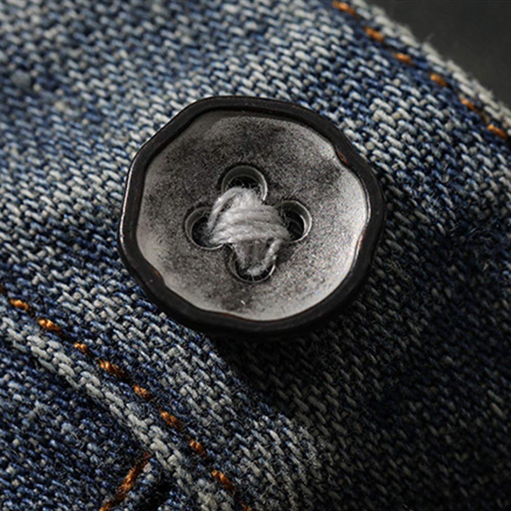 アメカジ　ウエスタン風ウォッシュデニムシャツ