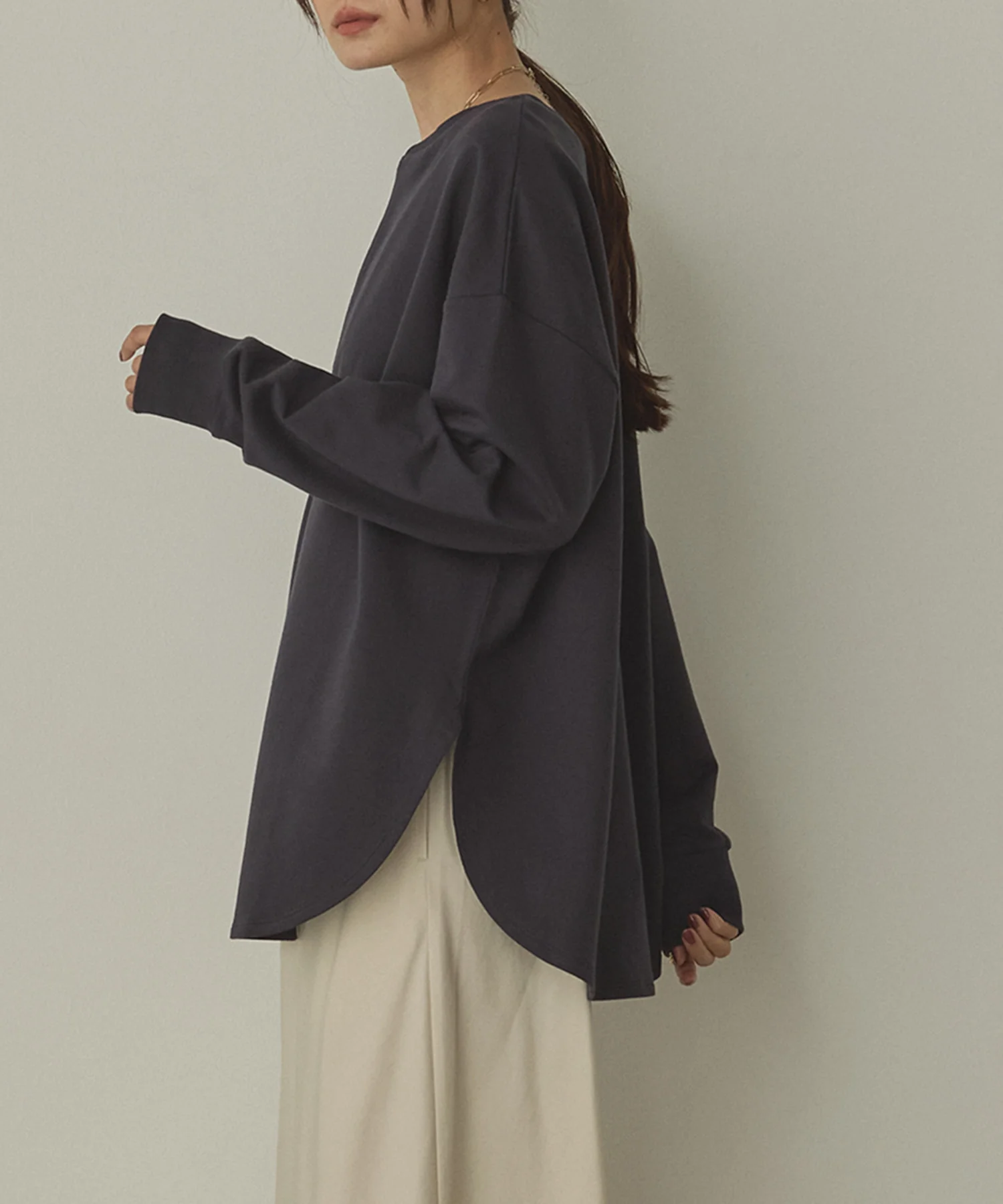 【WEB限定/別注】2WAY ハーフジップスウェット