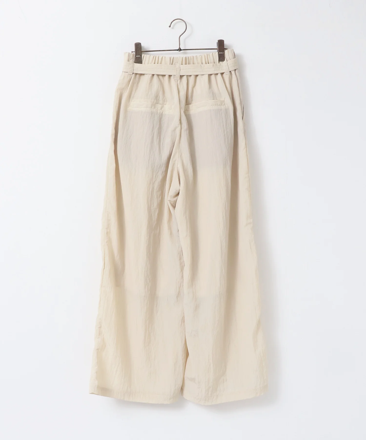ワッシャー加工 ワイドストレートパンツ