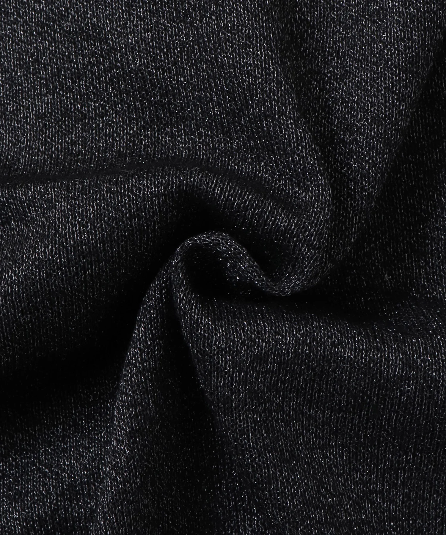 バイカラー シアーニットカーデ