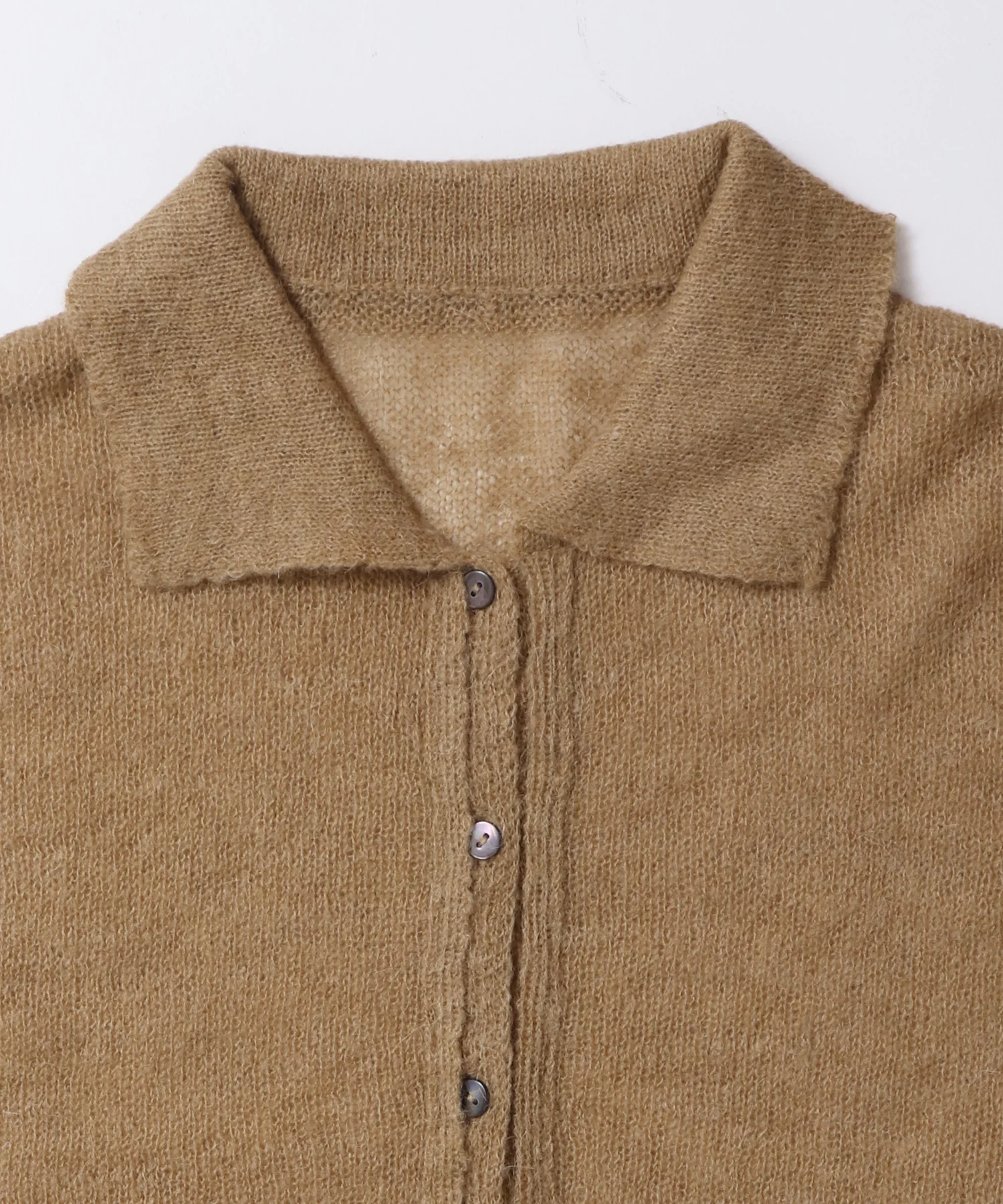 アルパカニット シアーシャツ