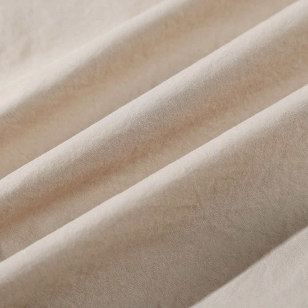 レトロ風トグルボタンシャツ 半袖