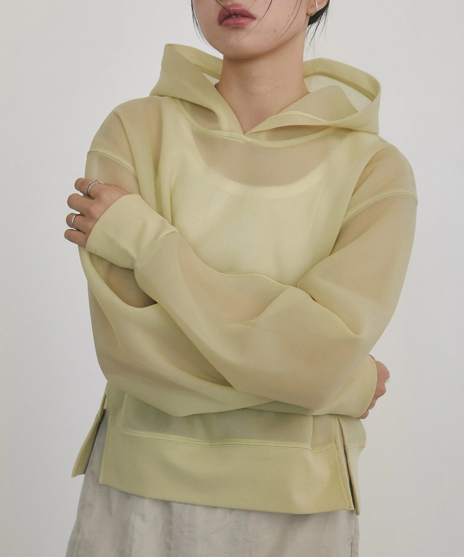 シアーダンボール パーカー