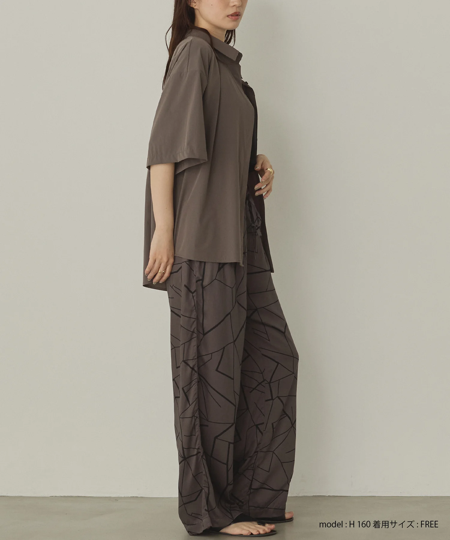 【新色追加】【接触冷感】 バックタックシャツ