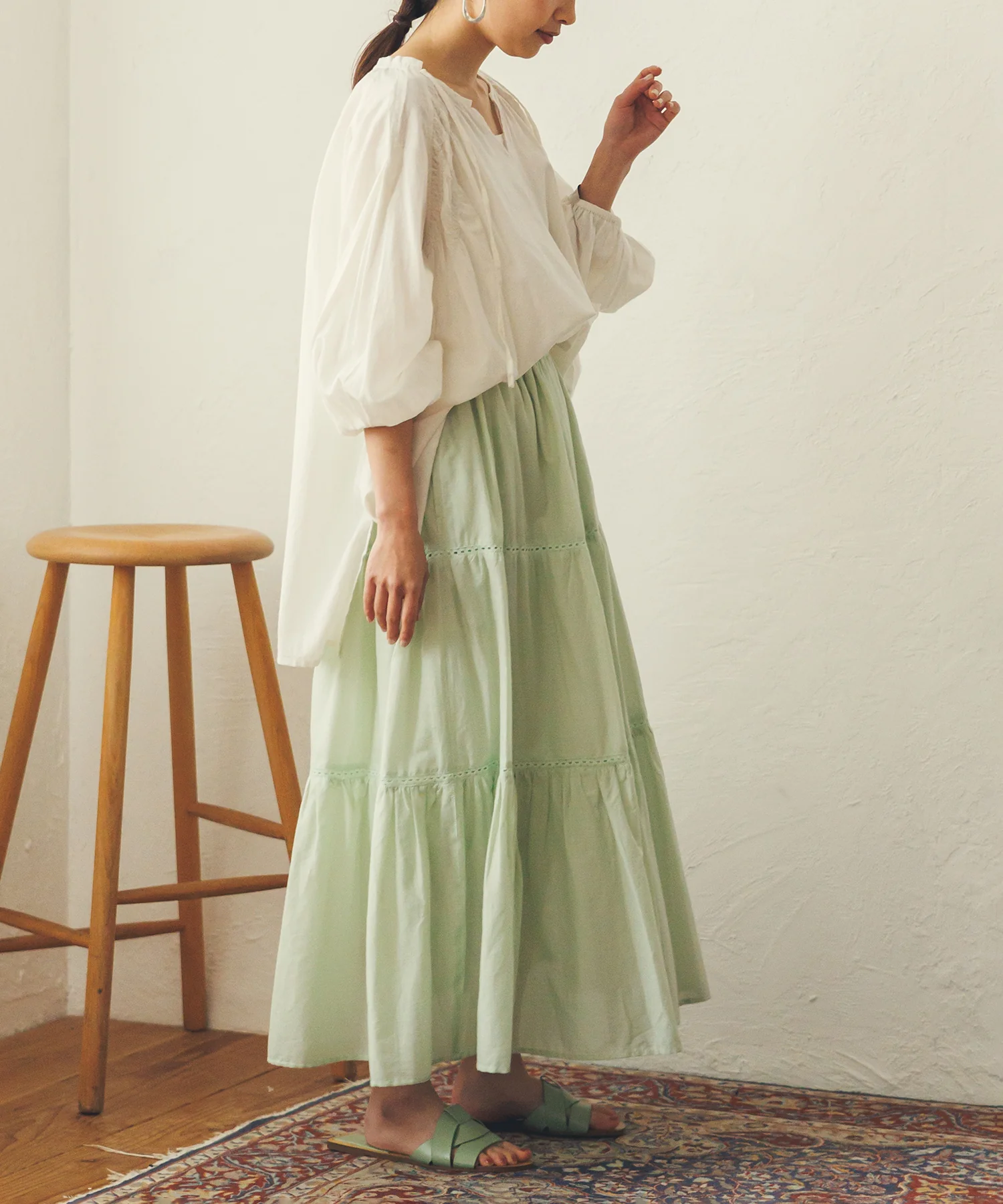 ティアードスカート