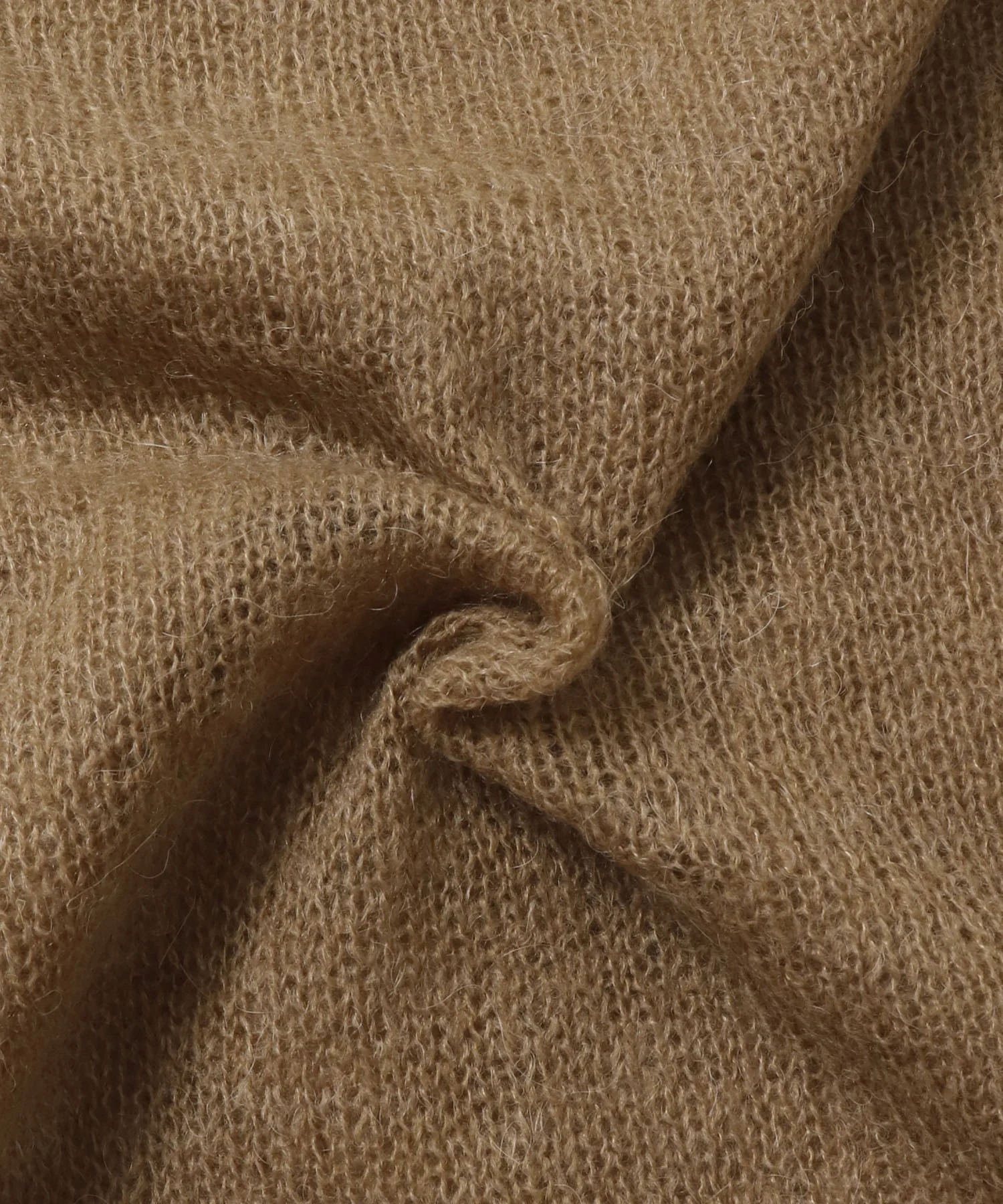 アルパカニット シアーシャツ