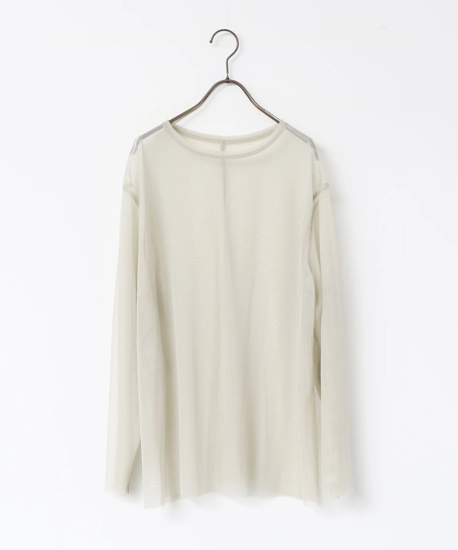 リバーシブル オーバーサイズ パワーネットトップス