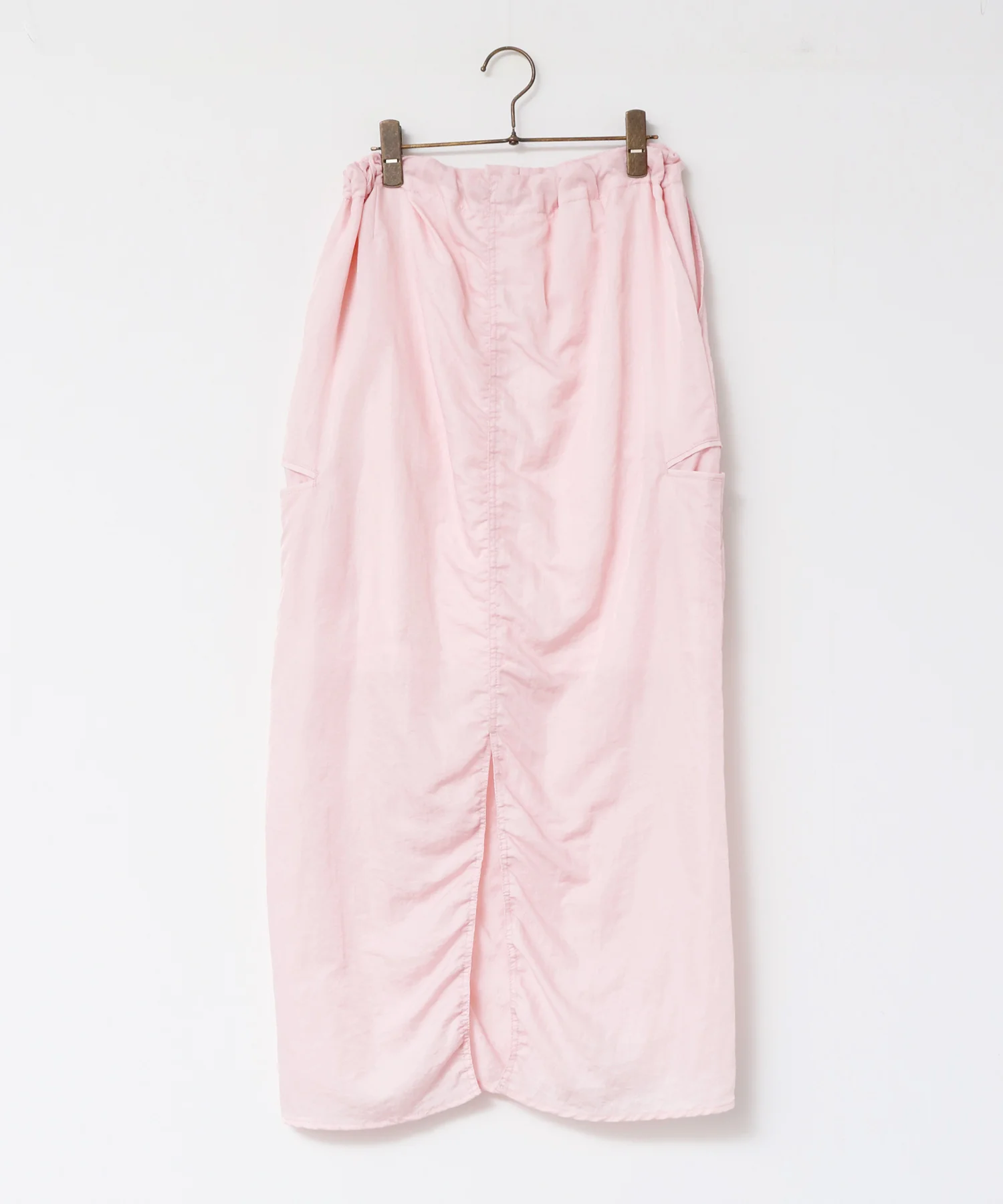 ナイロンツイル ナロースカート