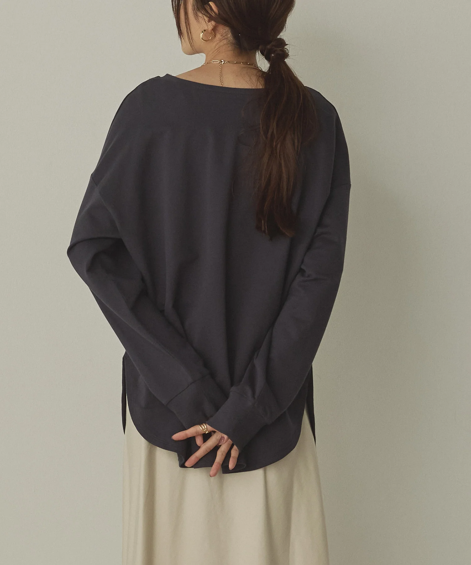 【WEB限定/別注】2WAY ハーフジップスウェット