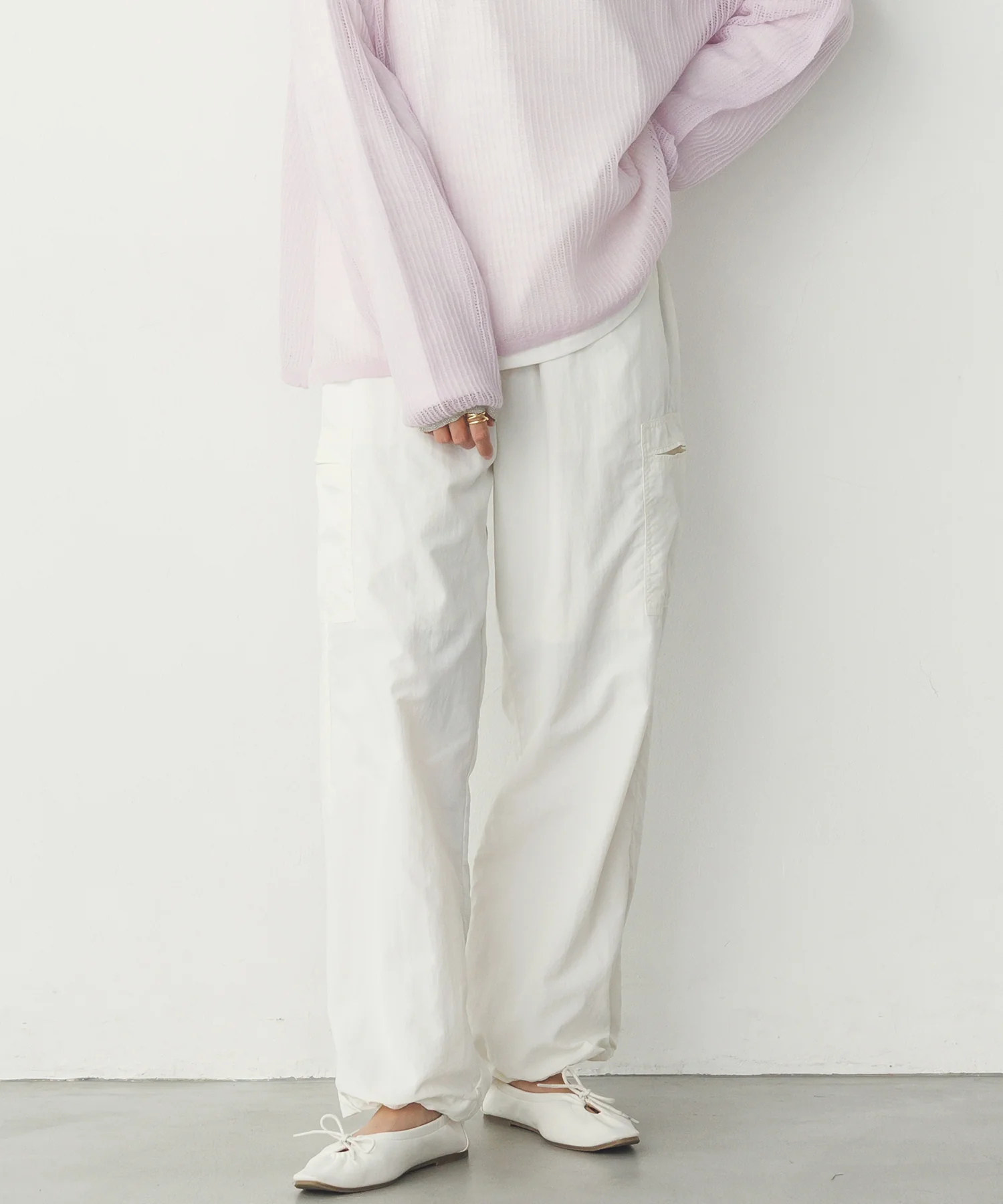 ナイロン カーゴパンツ