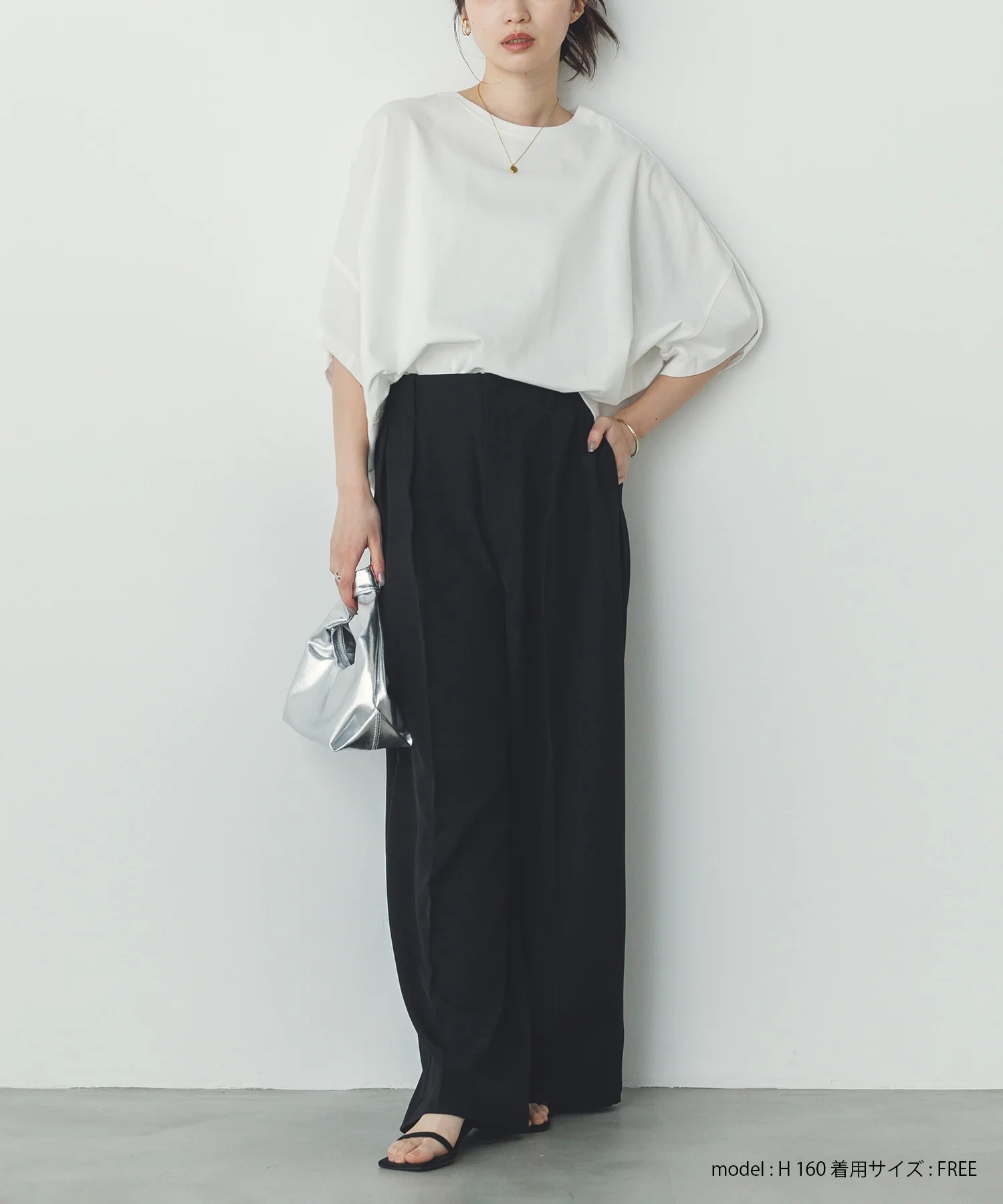 前後2WAY ドルマンTシャツ