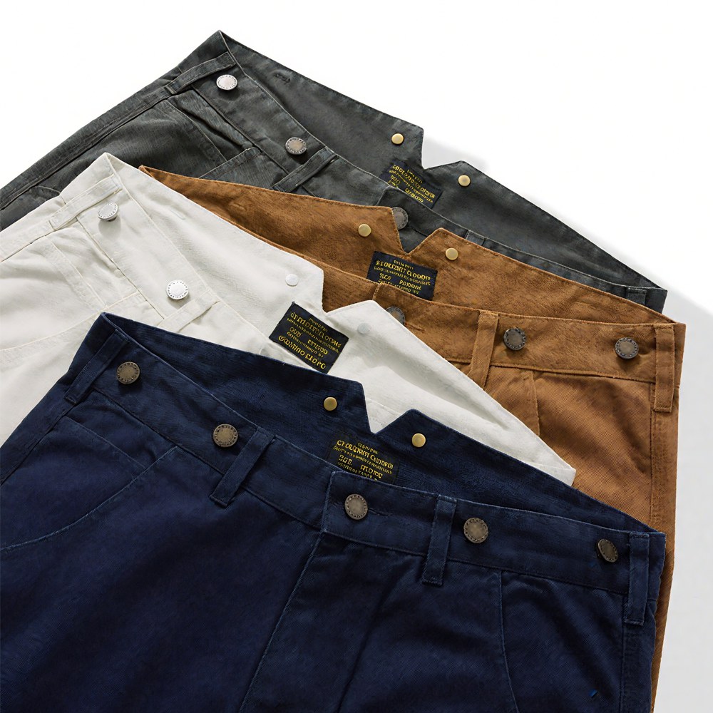 12ozヘビーウェイト2wayレイルロードパンツ