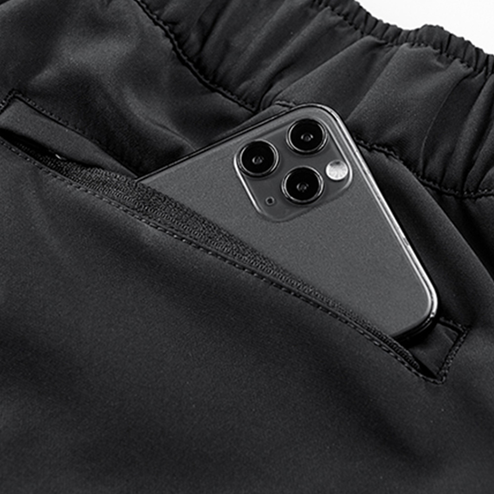 裏起毛　機能性　裾絞りカーゴパンツ/サイクルパンツ