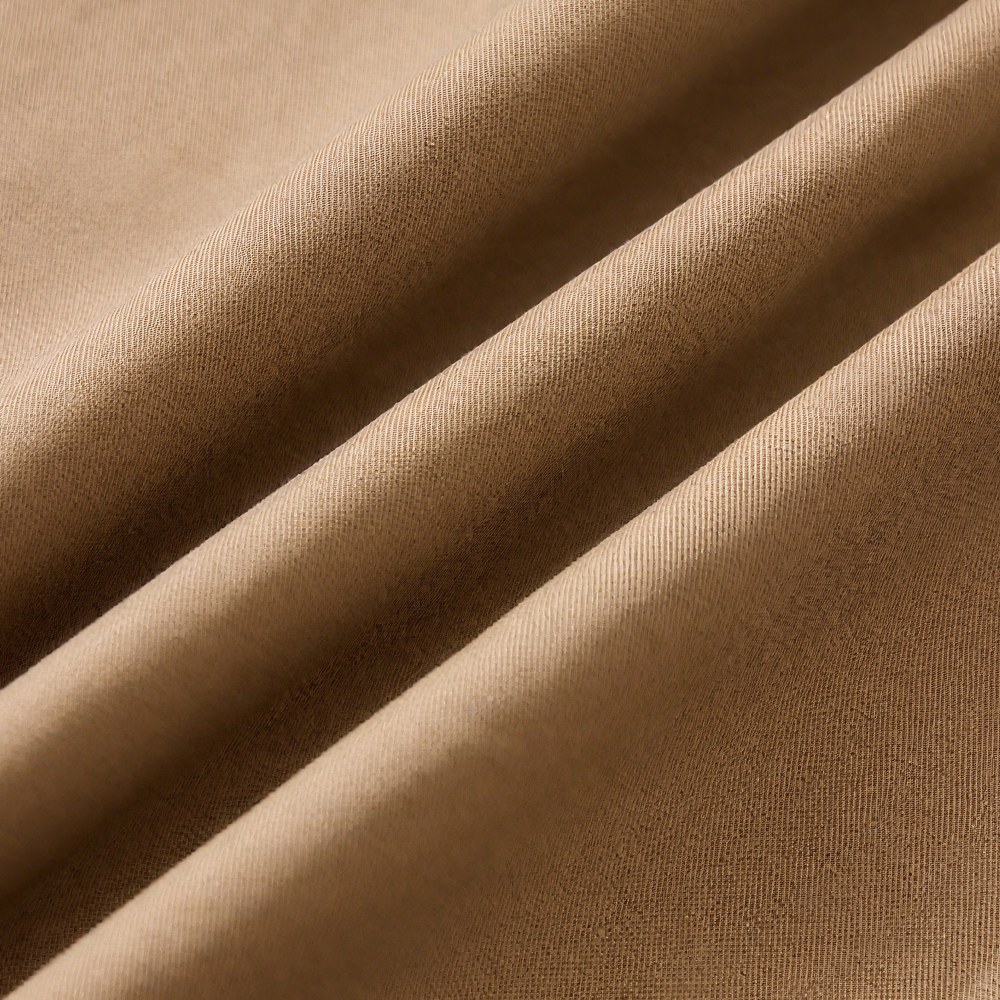 アメリカンレトロ風　無地ツイルワークシャツ