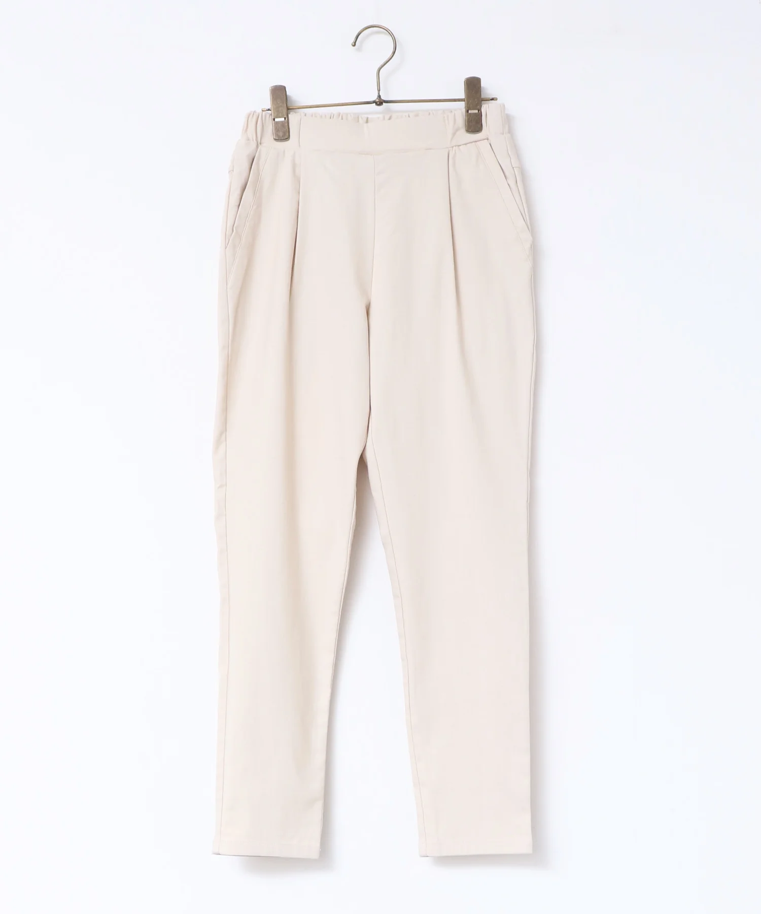 裏起毛 バリらくテーパードスキニーパンツ S Mサイズ