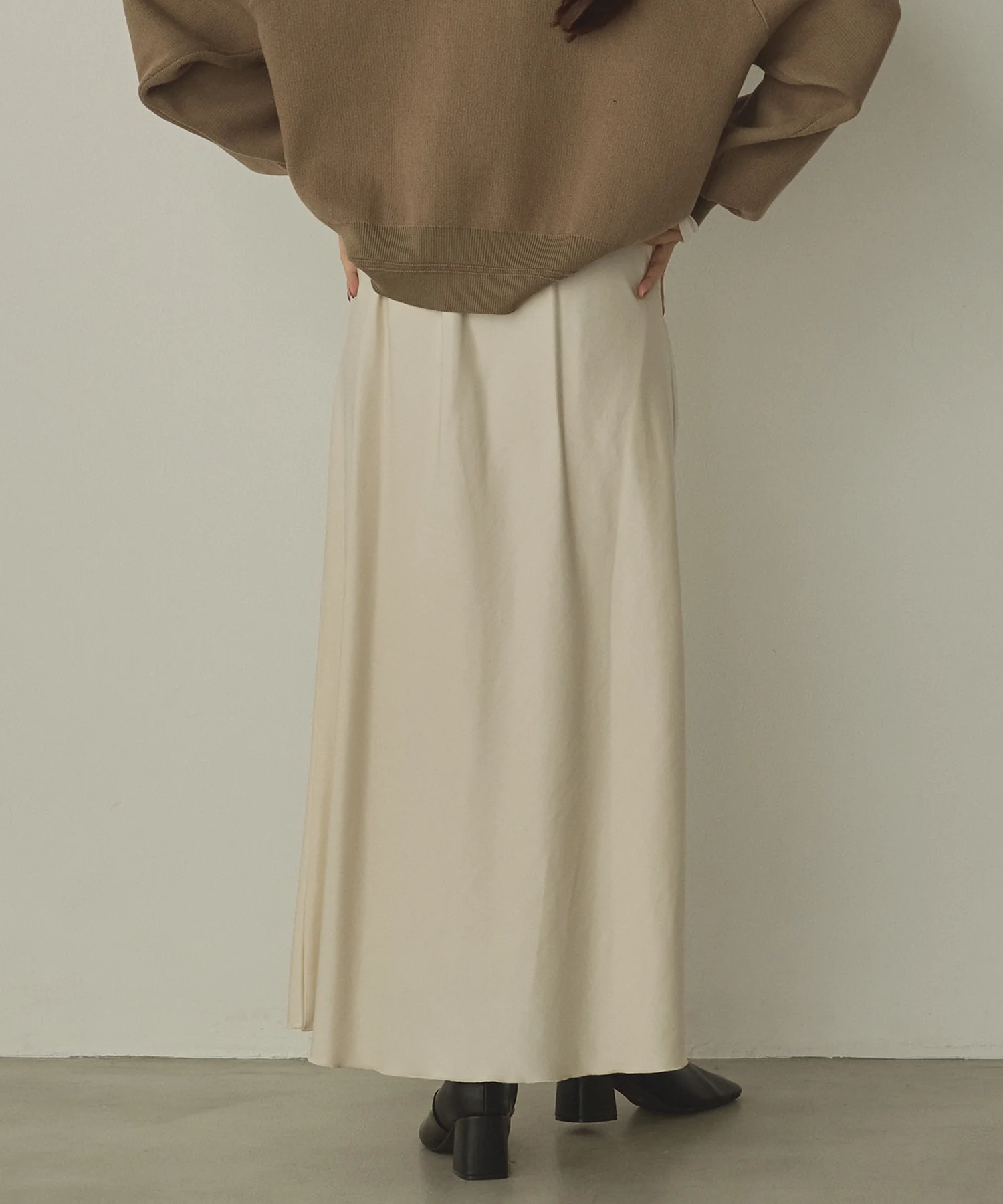 ビンテージサテン ナロースカート