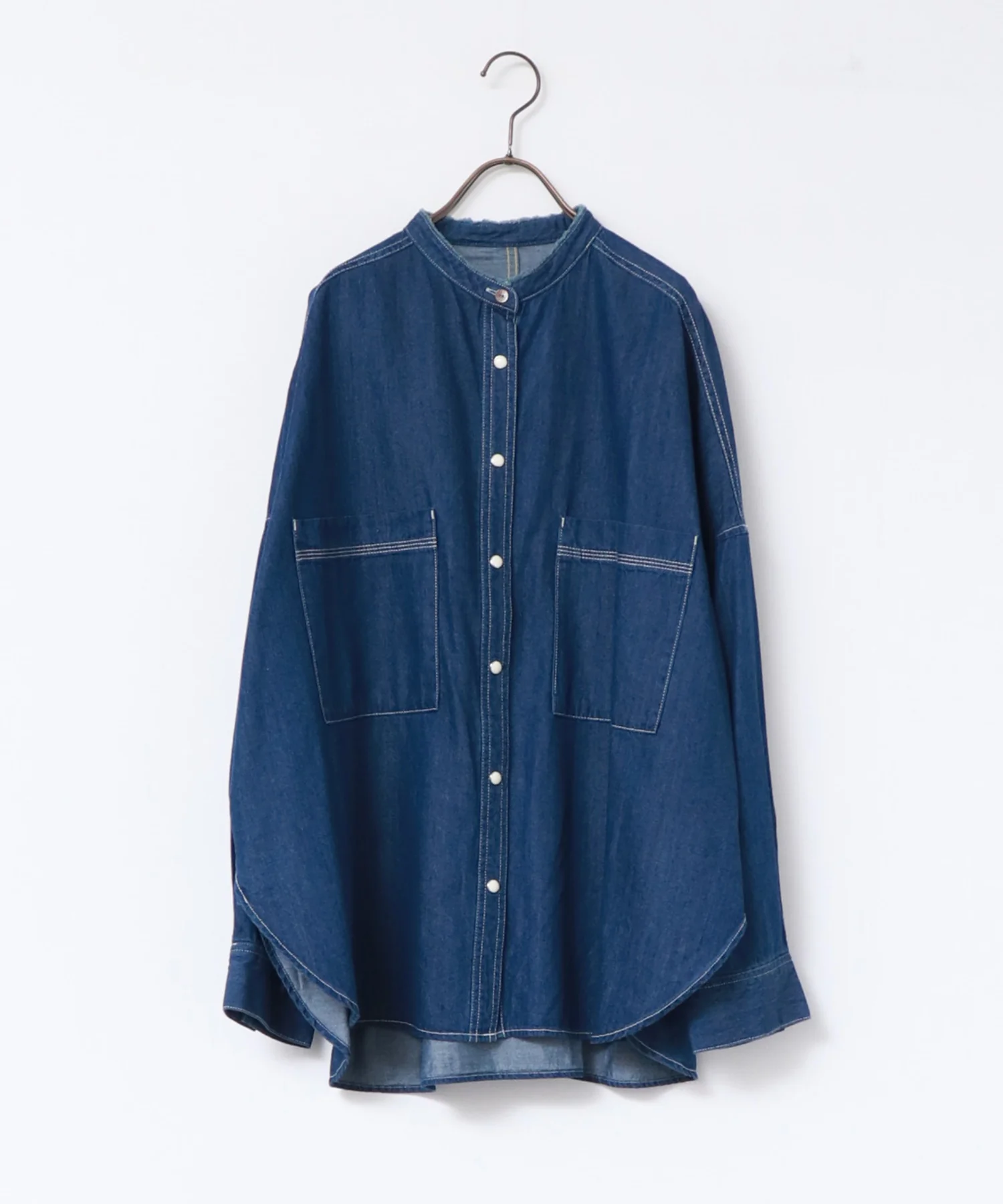 【新色追加】デニムオーバーシャツ