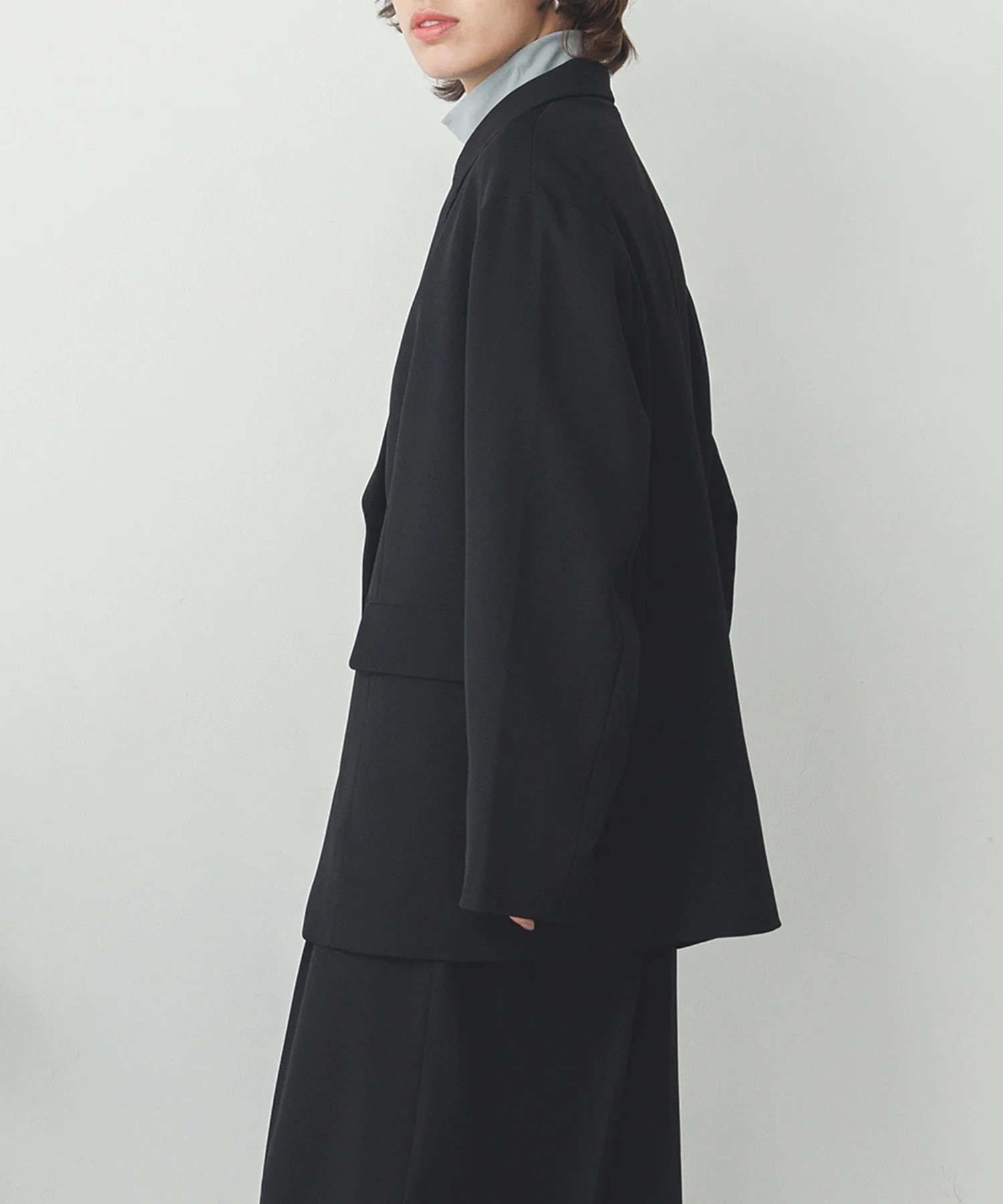 ストレッチポリツイル オーバージャケット