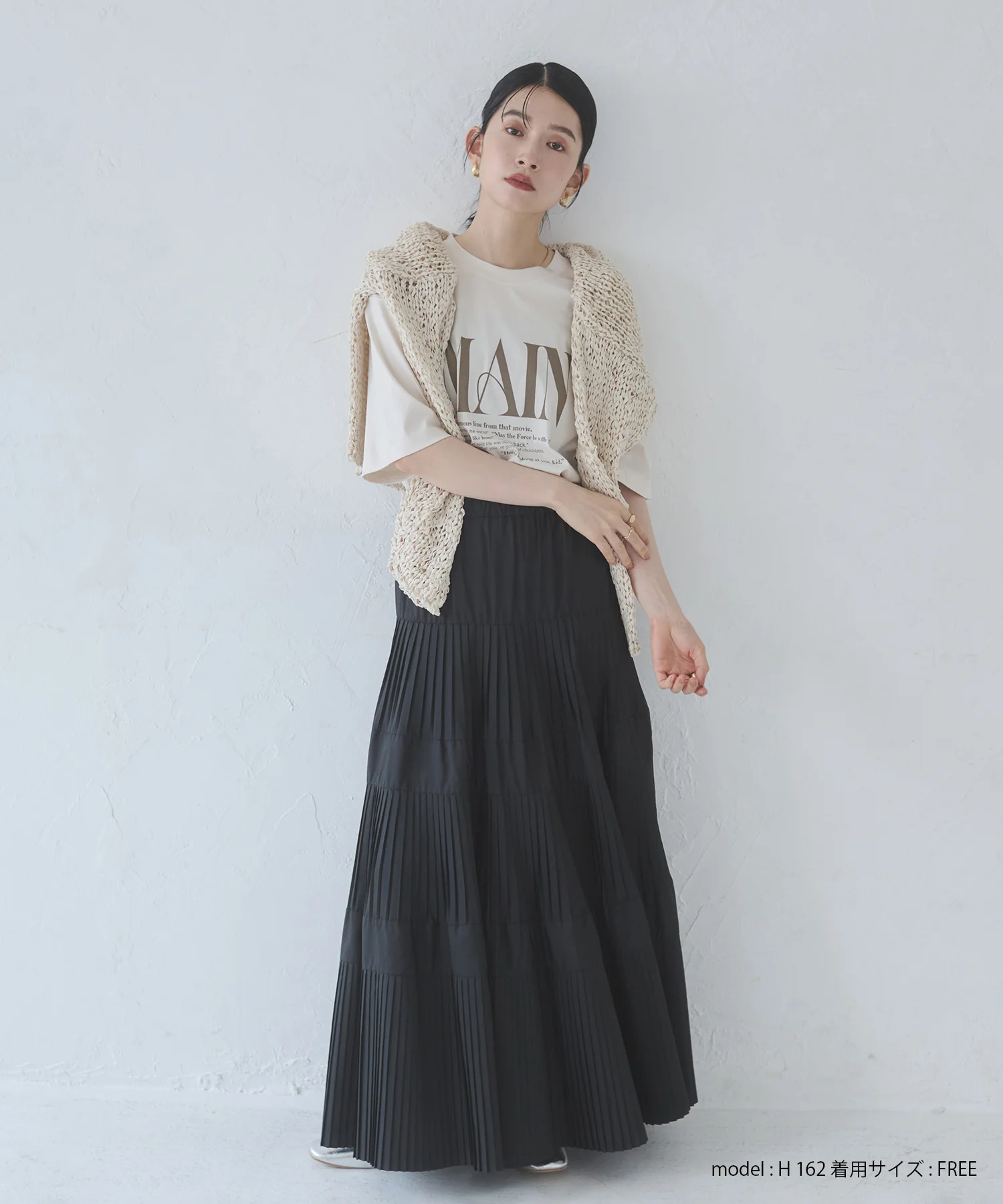 ロゴプリント 半袖T