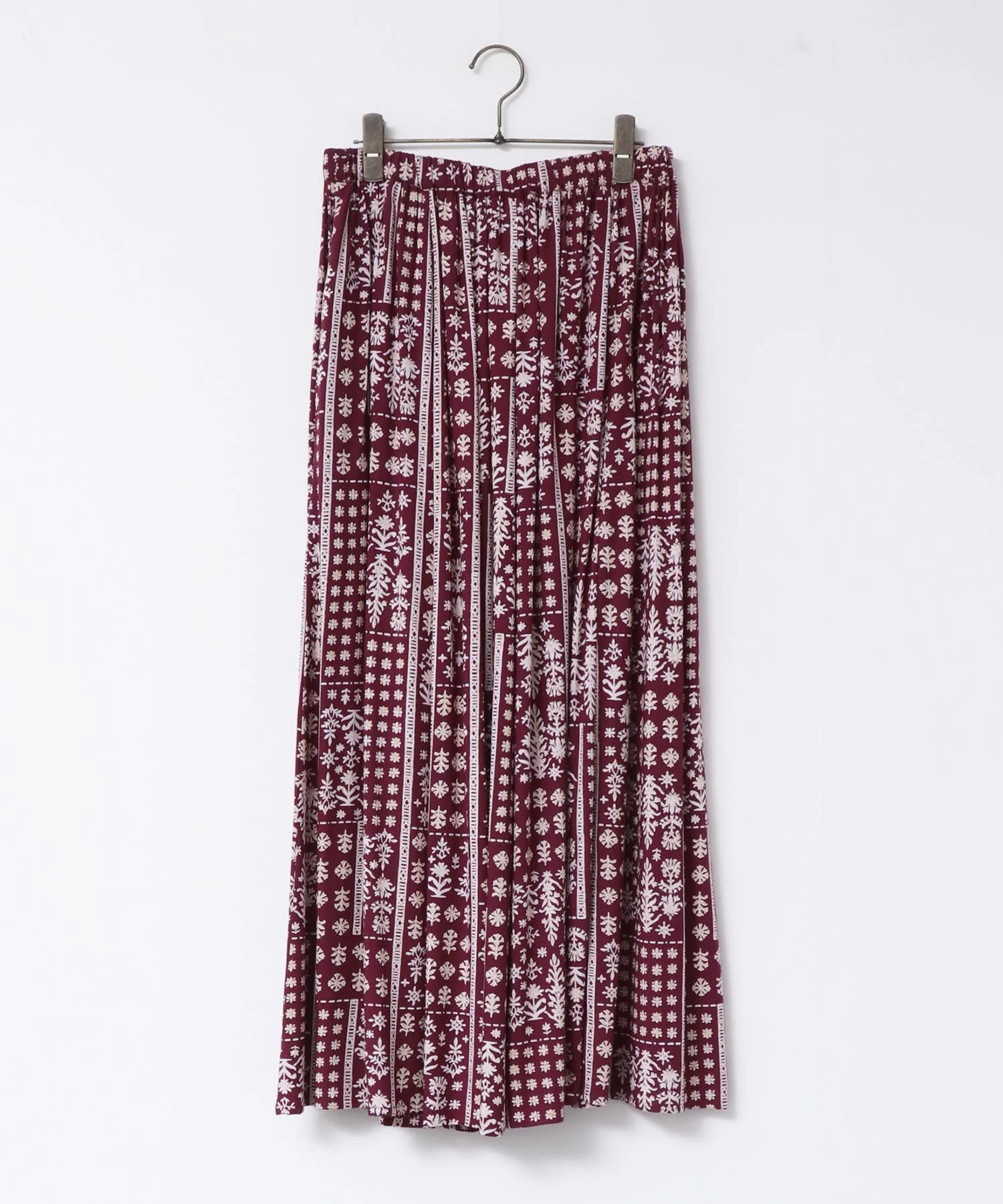 プリントフレアスカート